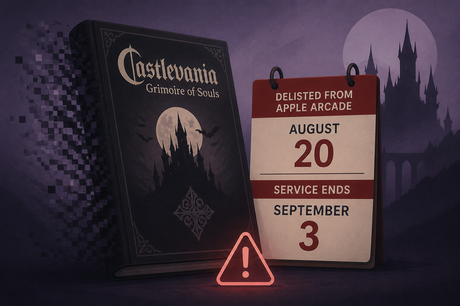 Castlevania: Grimoire of Souls service will end on September 3, being delisted from Apple Arcade on August 20