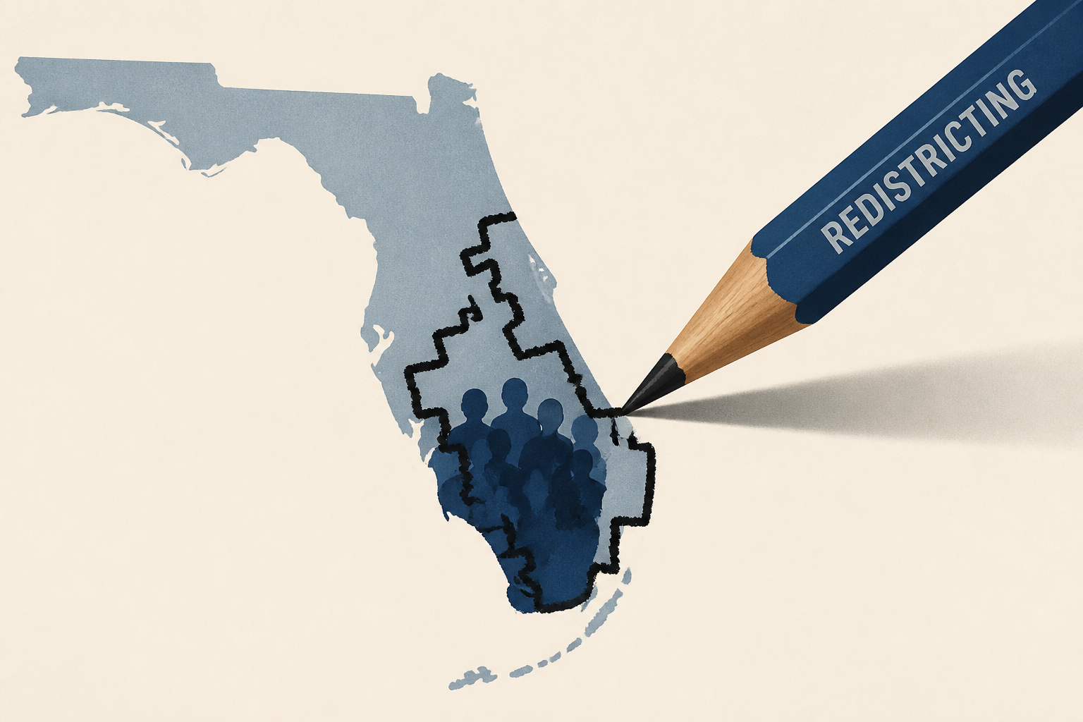Florida gerrymandering puts Debbie Wasserman Schultz in awkward position of running to represent 42% Black district