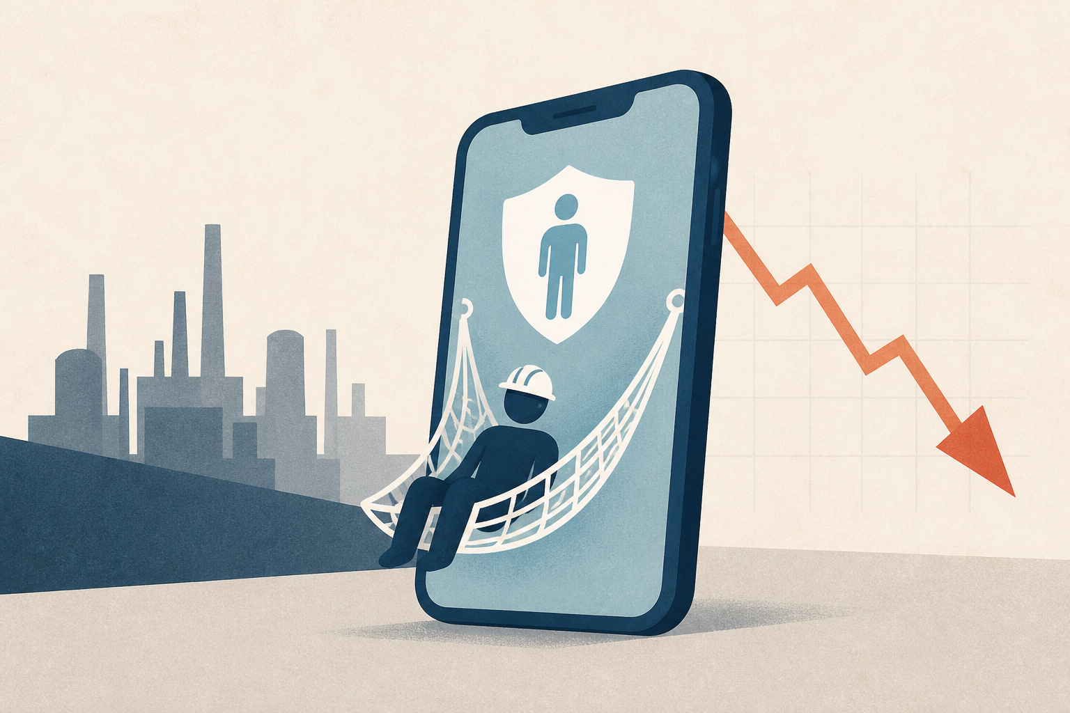 These workers needed a safety net. There’s an app for that : NPR