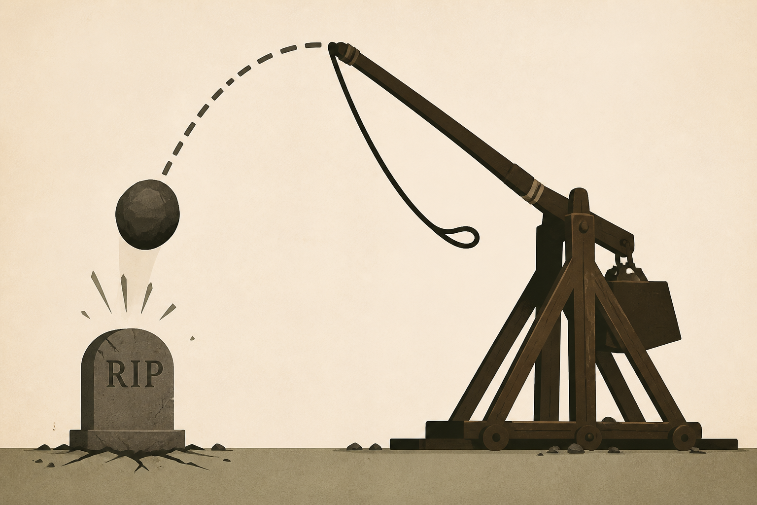 Meet the only known trebuchet casualty in history