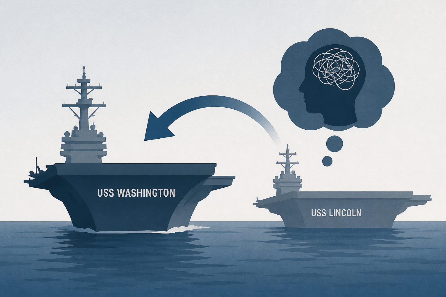 USS Washington to relieve USS Lincoln after concerns about the crew's mental health