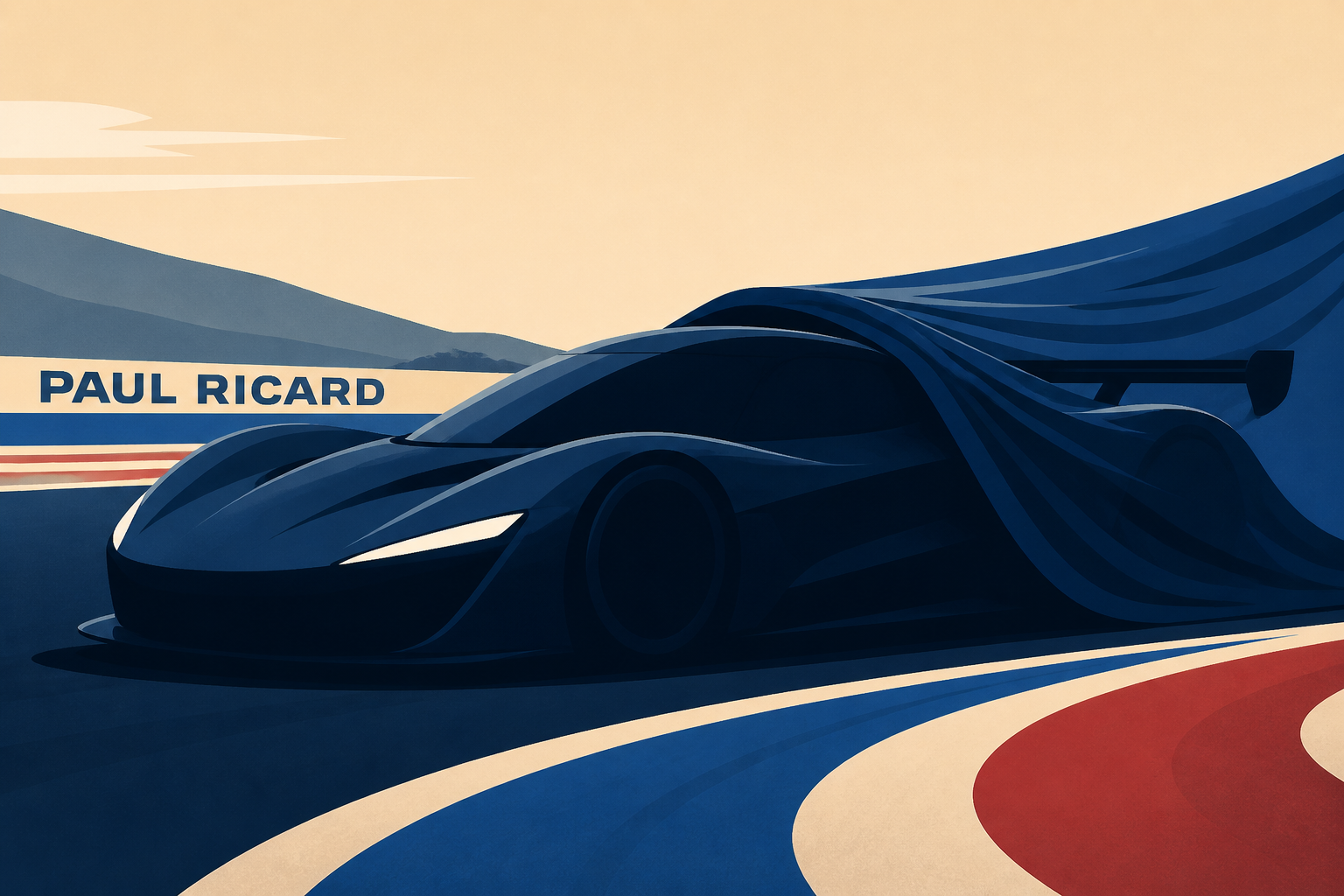 Ford Hypercar Breaks Cover At Paul Ricard Test