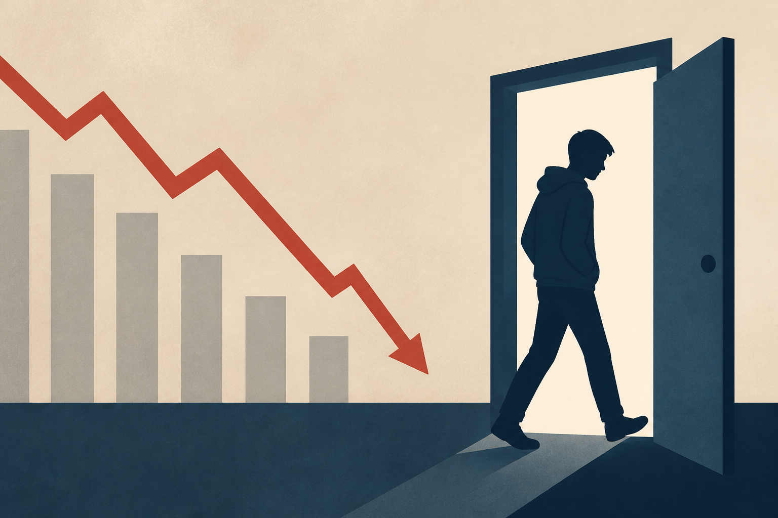 Male Gen Zers are dropping out of the US job market in droves