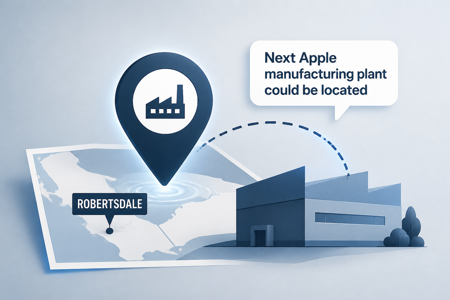 Apple CEO Tim Cook talks about Robertsdale, places where next Apple manufacturing plant could be located