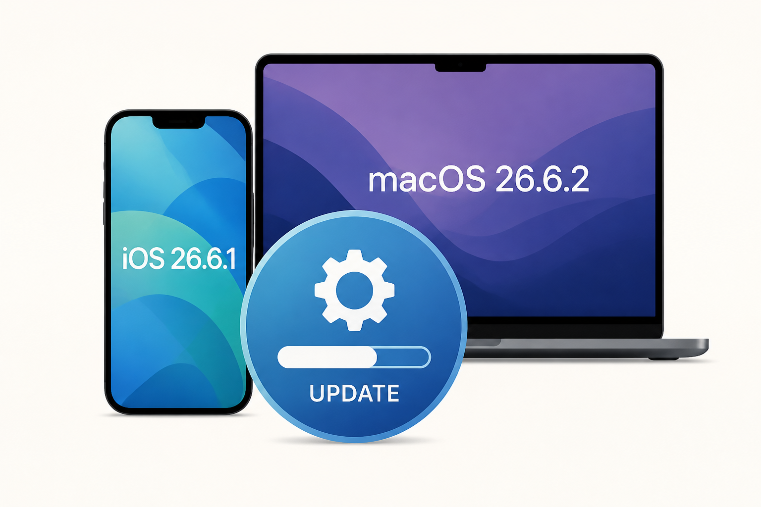 Apple Releases iOS 26.6.1, macOS 26.6.2, and More
