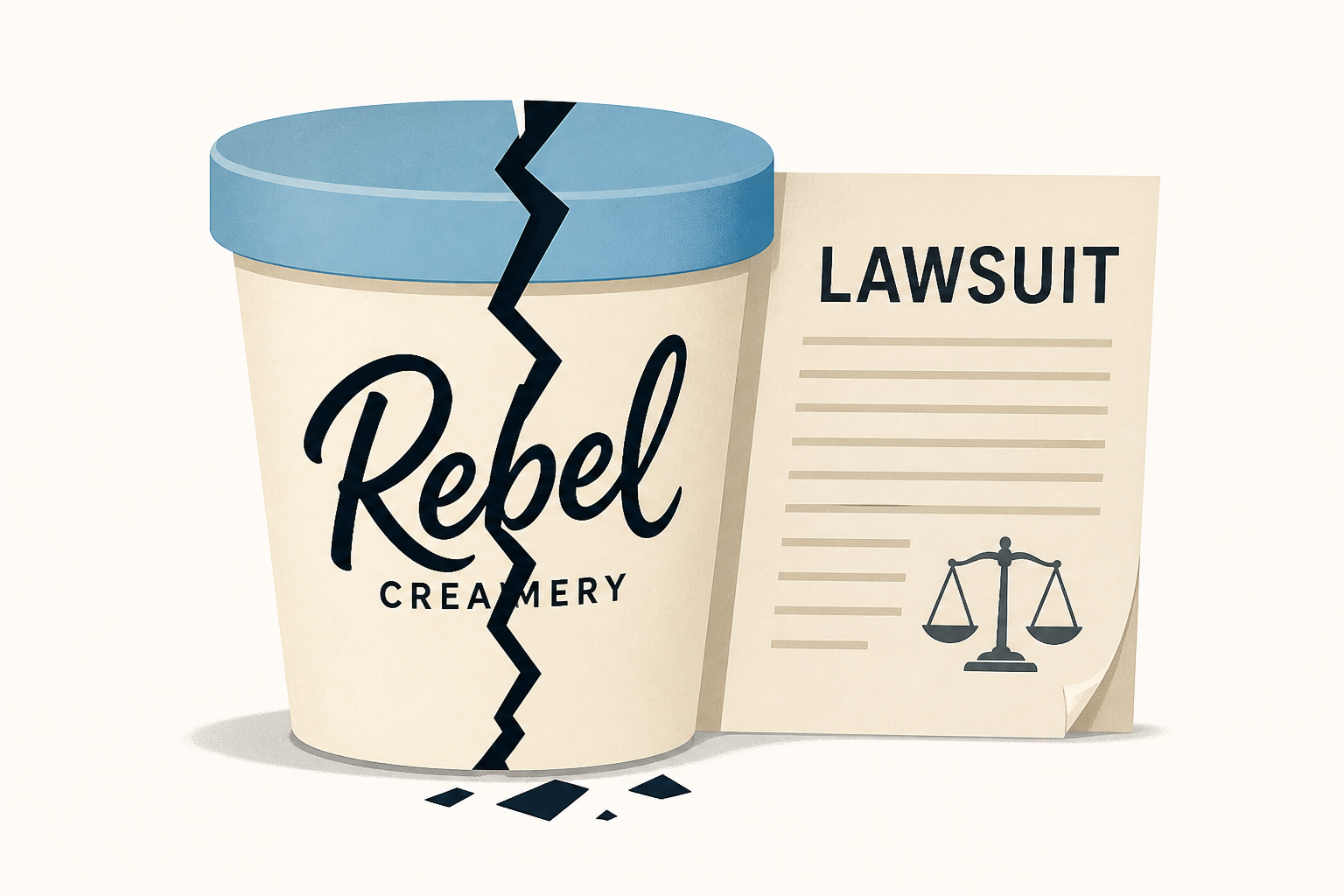 Rebel Creamery files for bankruptcy amid Van Leeuwen lawsuit