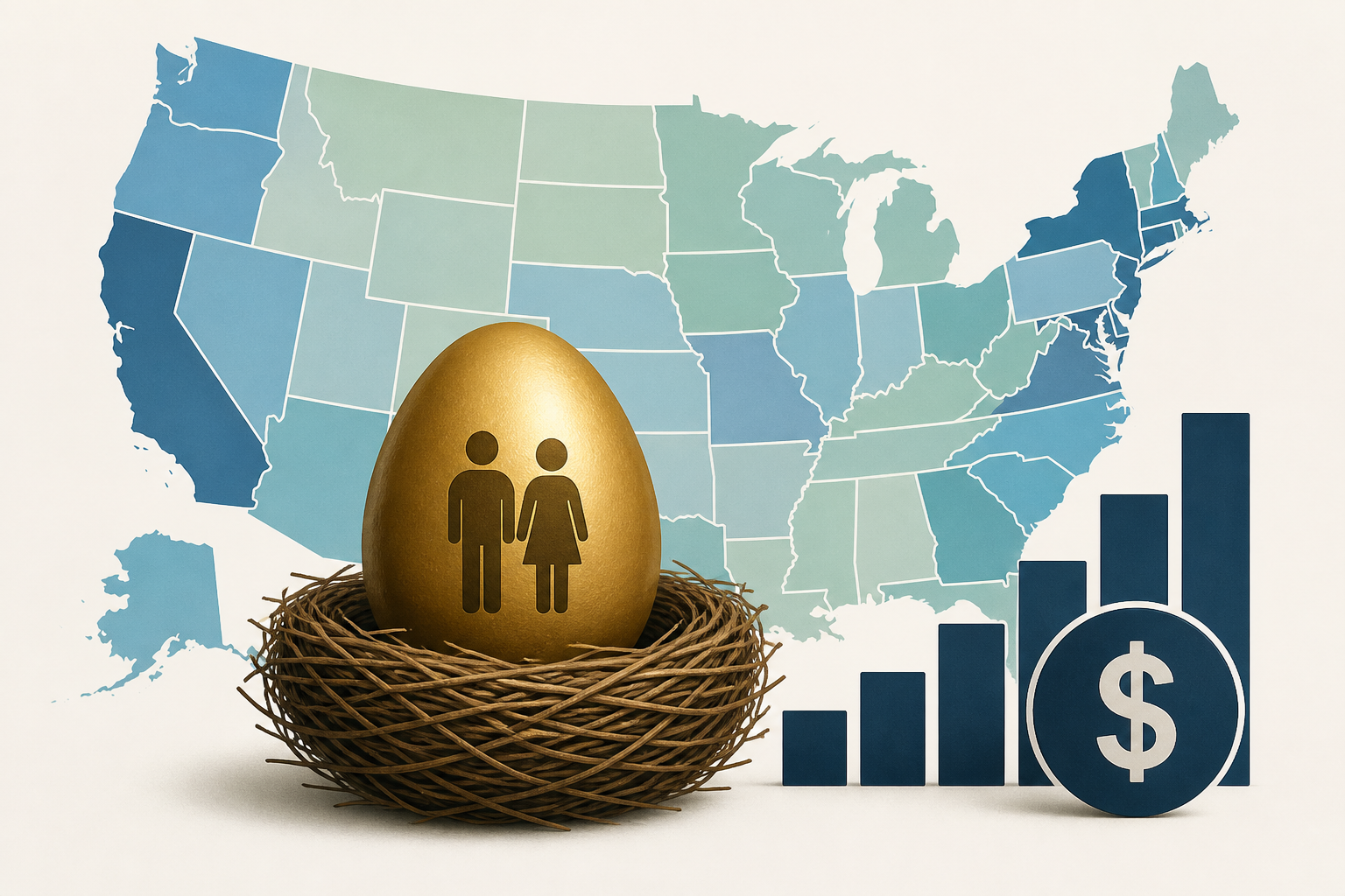 How Much a Typical Couple Needs to Retire in Every State and What Size Nest Egg Is Required
