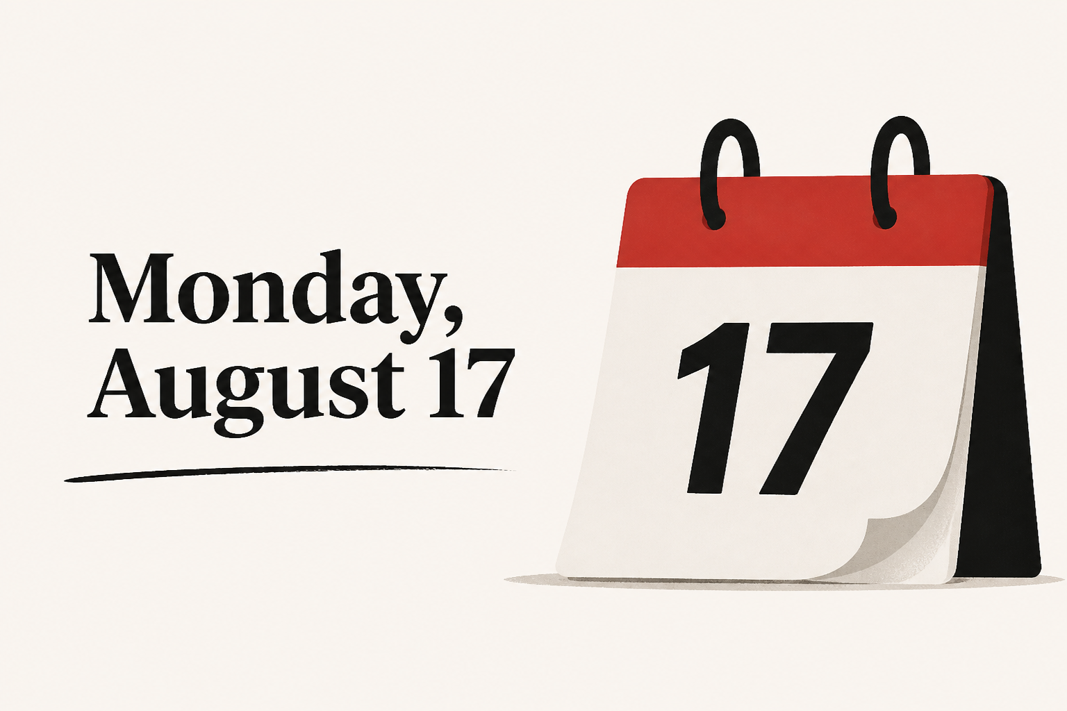 Monday, August 17