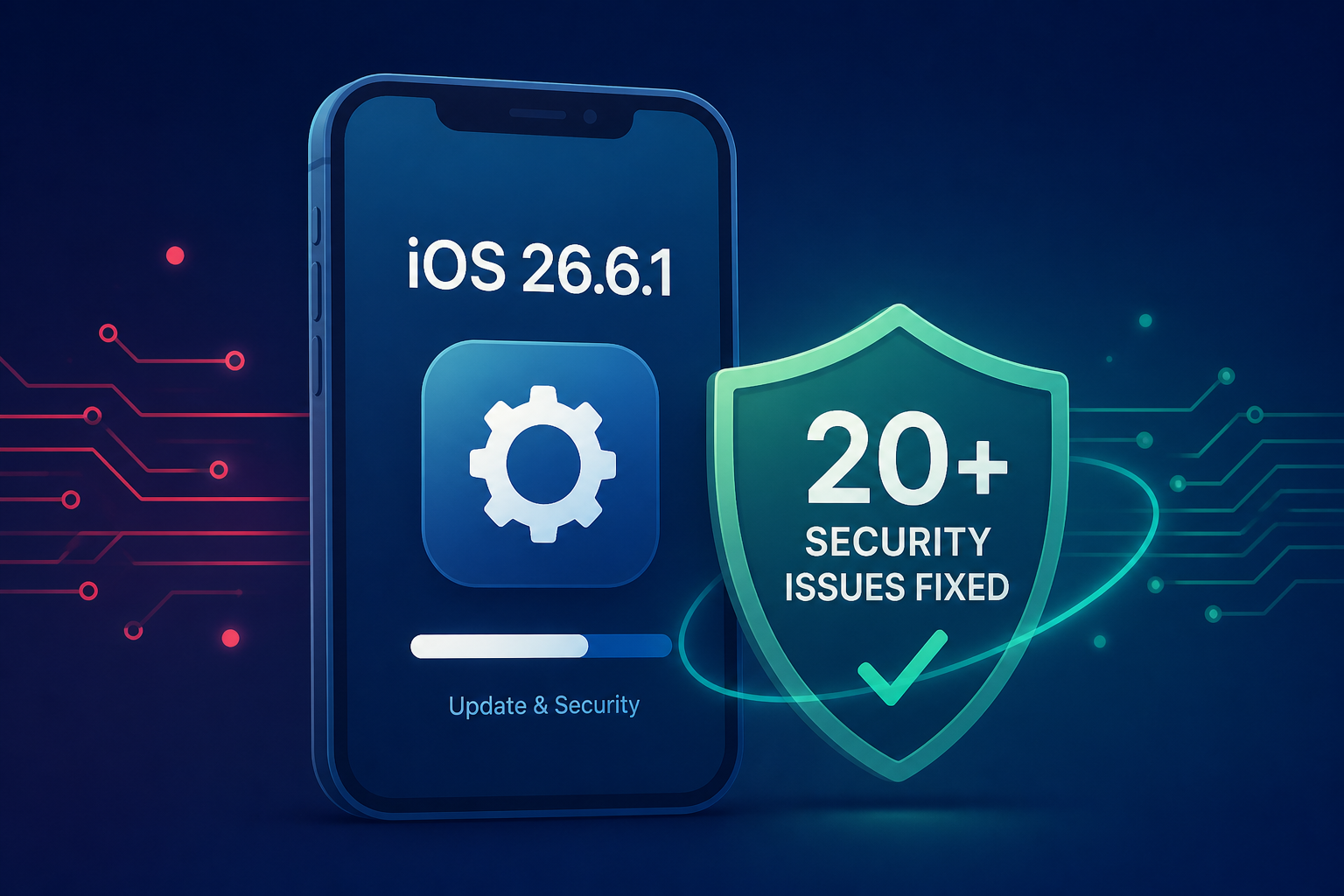 iOS 26.6.1 has fixes for 20+ security issues on iPhone, details here