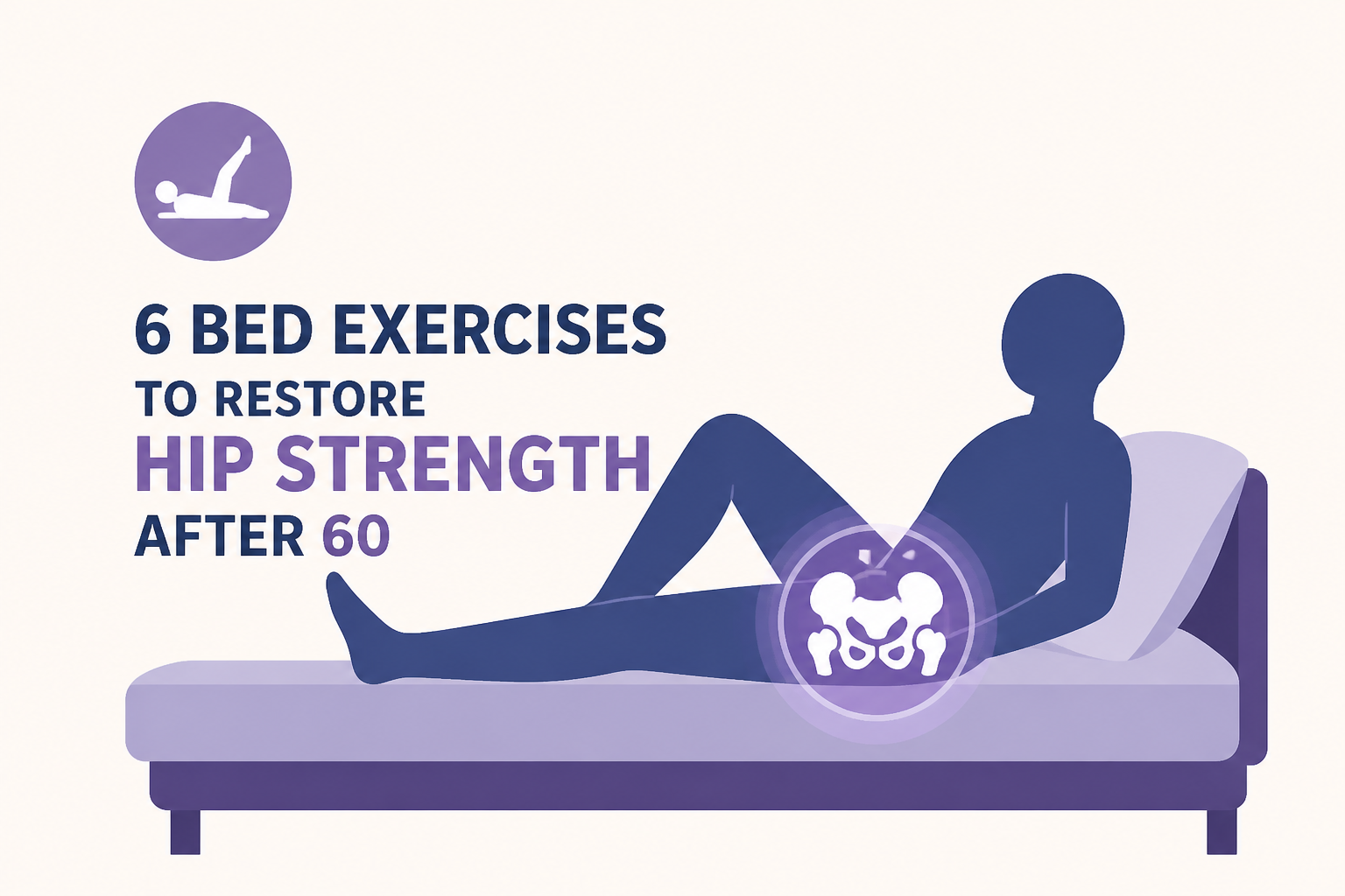 6 Bed Exercises to Restore Hip Strength After 60