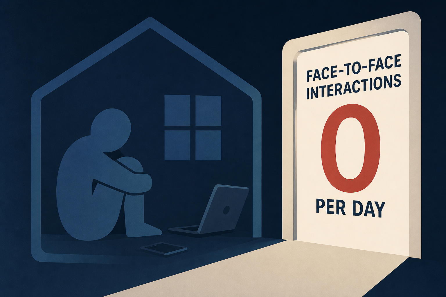 Shocking number of Gen Z shut-ins report zero face-to-face human interactions per day