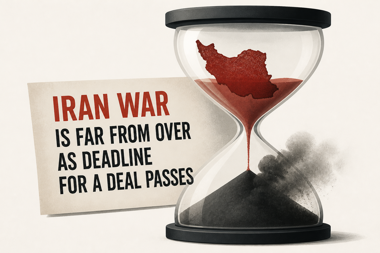 Iran war is far from over as deadline for a deal passes