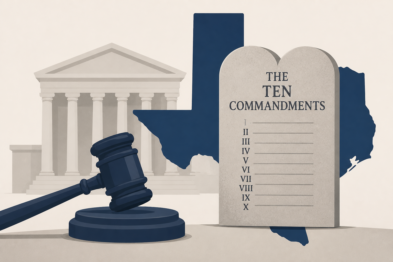 Supreme Court asked to review Texas' Ten Commandments law