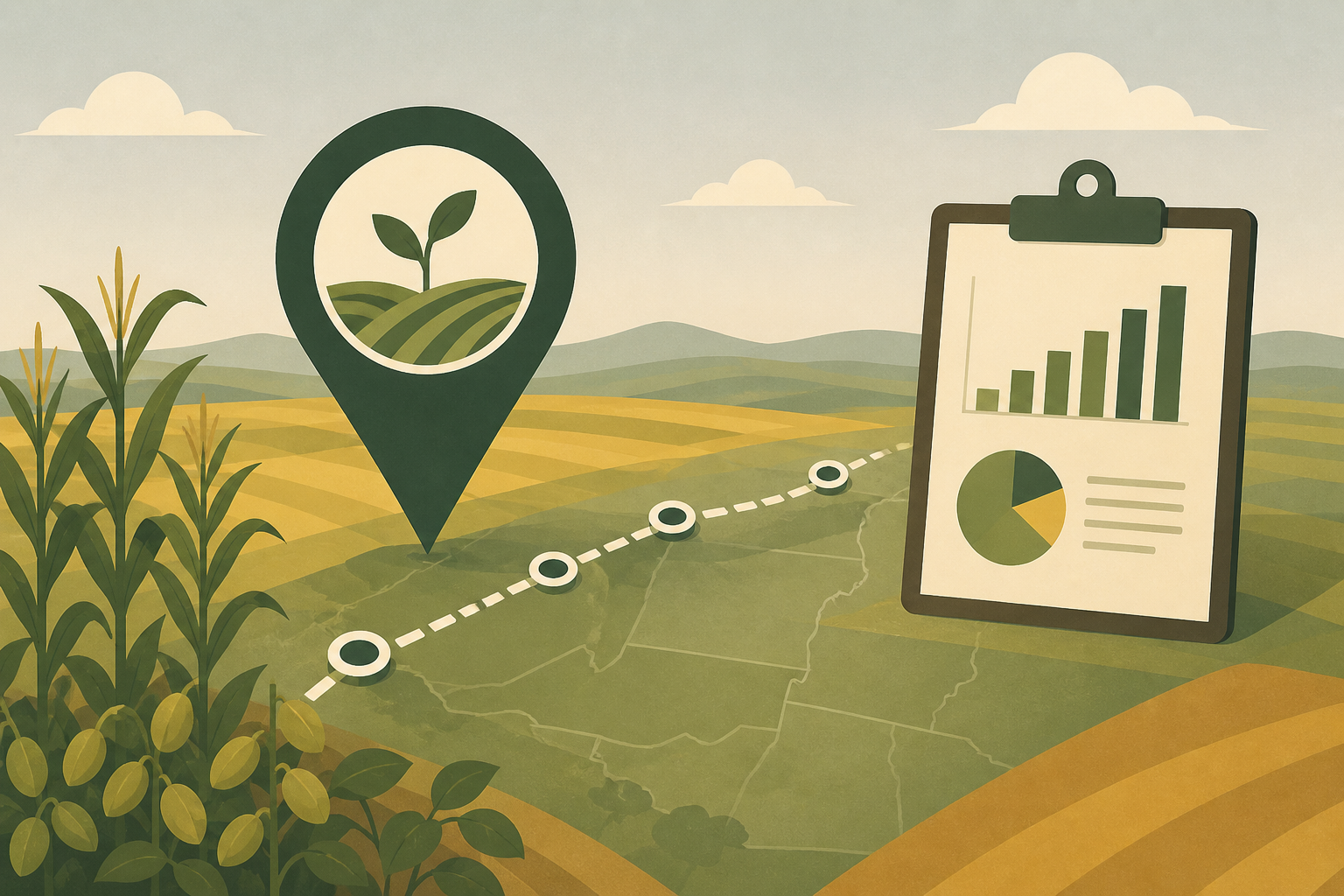 Preliminary route reports from the western leg of the Crop Tour