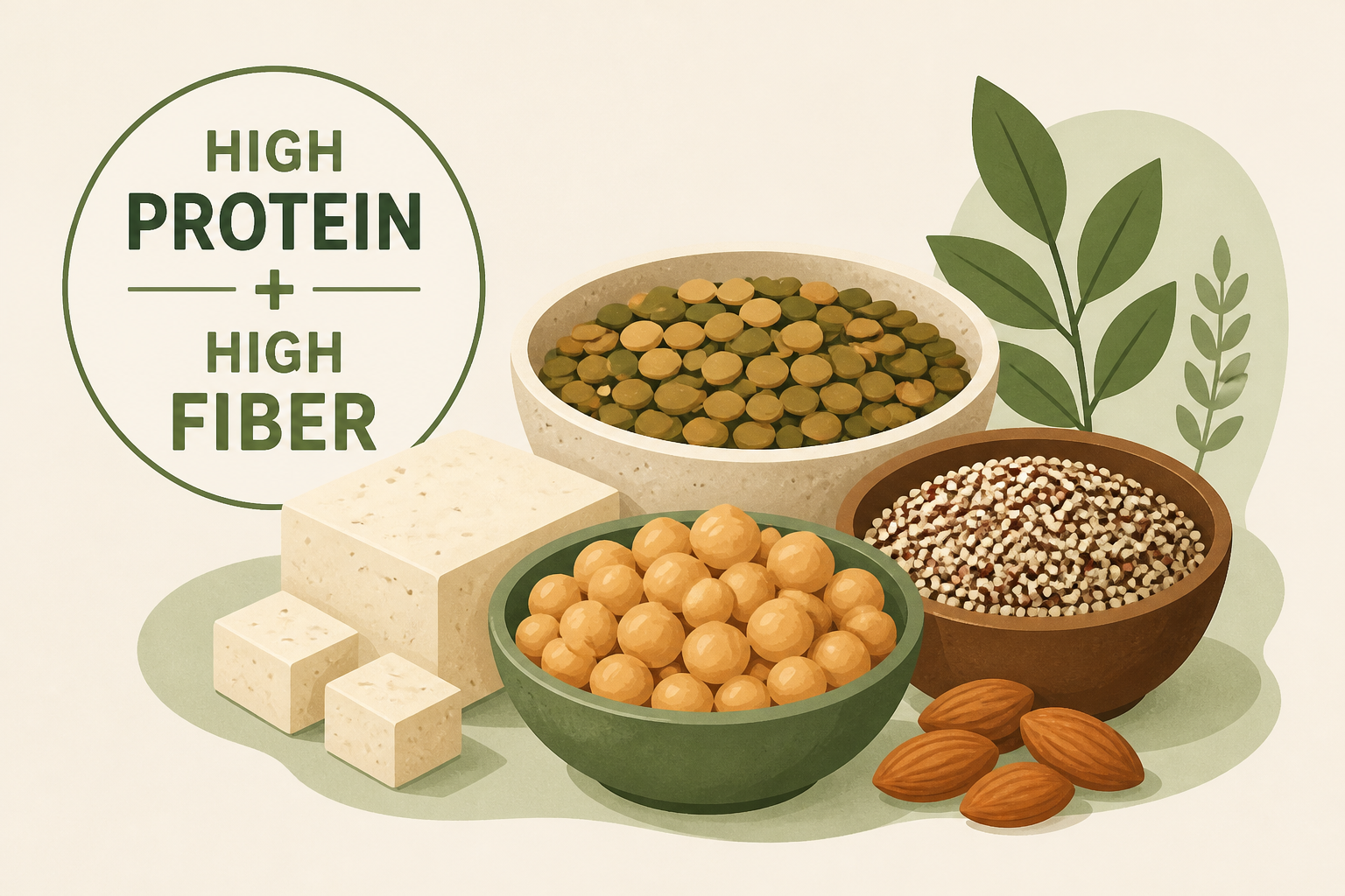 4 High-Protein Foods That Are Also High in Fiber