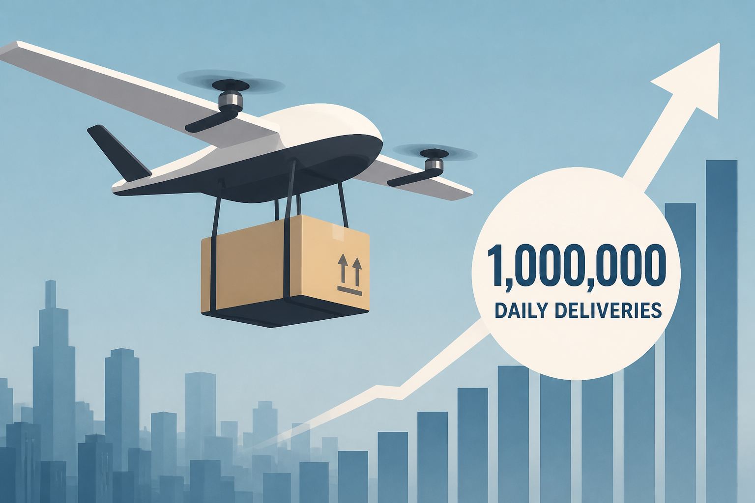 Uber Aims For 1 Million Daily Drone Deliveries With Zipline Partnership