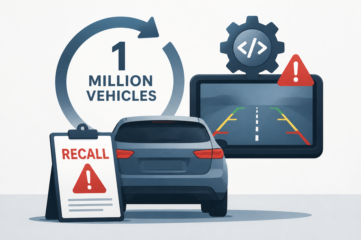 Stellantis recalls 1 million vehicles over rearview camera software issue