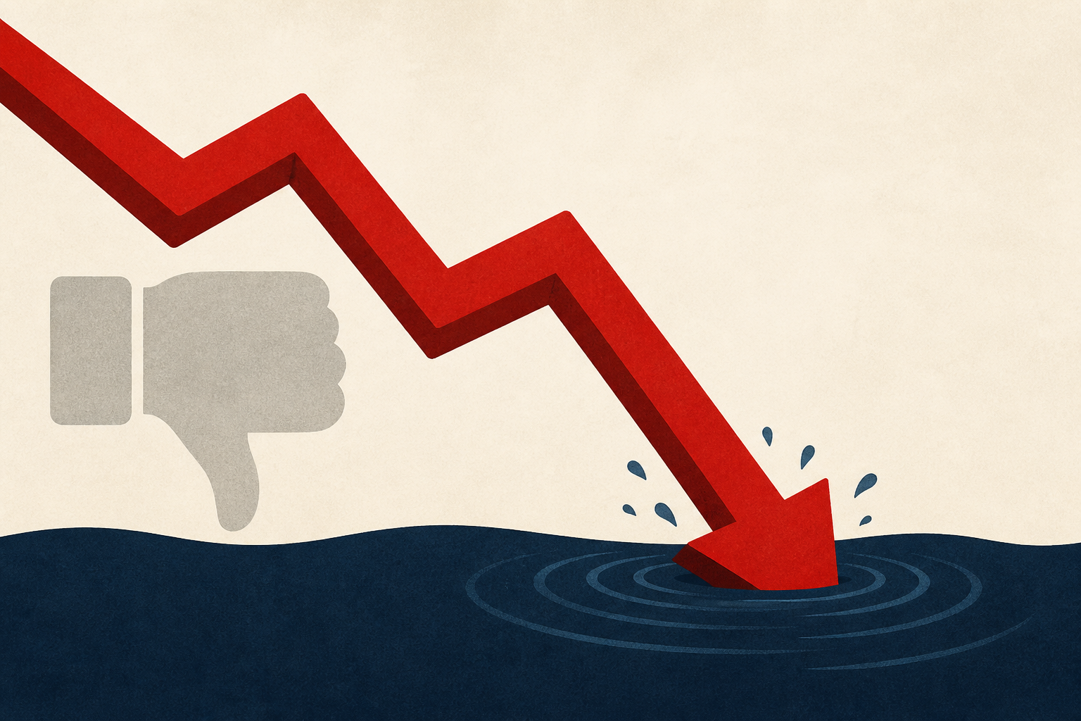 Trump approval rating sinks to yet another low in new poll