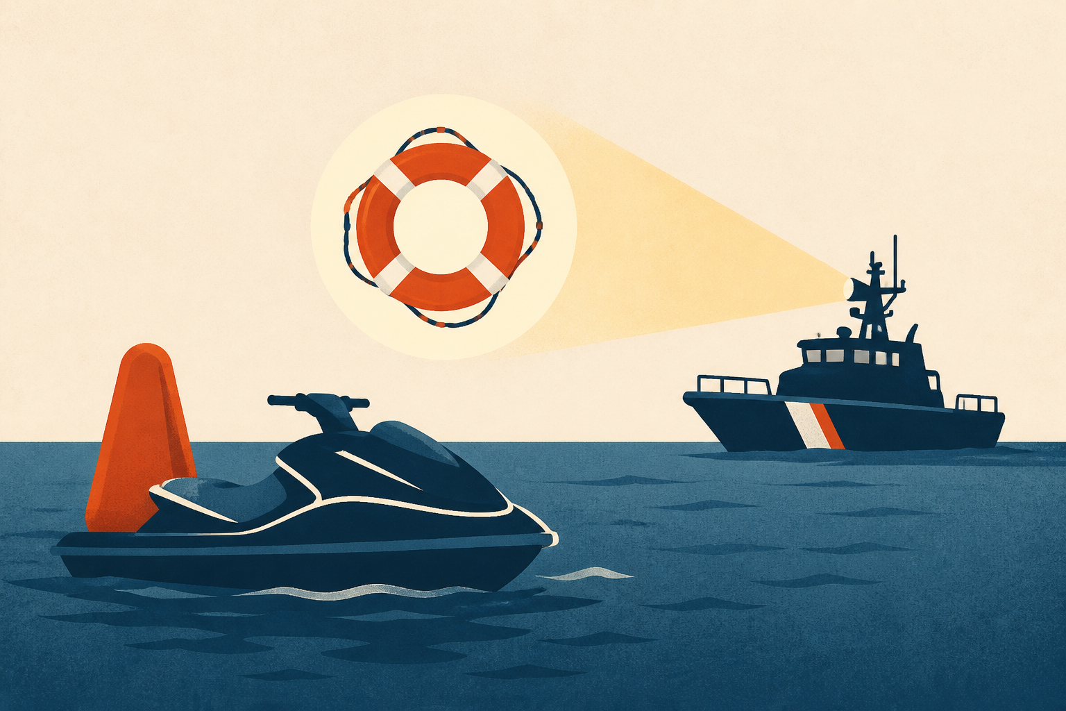 Jet skier who went missing off Long Beach found alive after 12-hour search, Coast Guard says