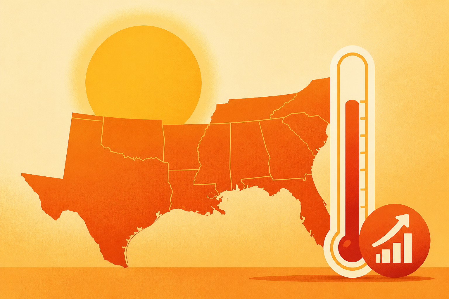 South heat wave to bring dozens of records this week