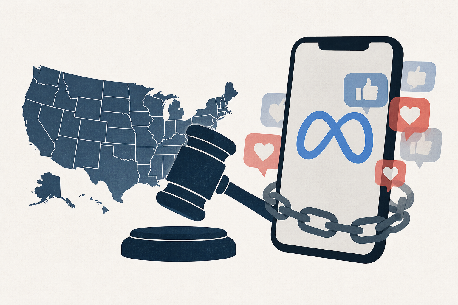 US states take on Meta in pivotal trial over child social media addiction claims