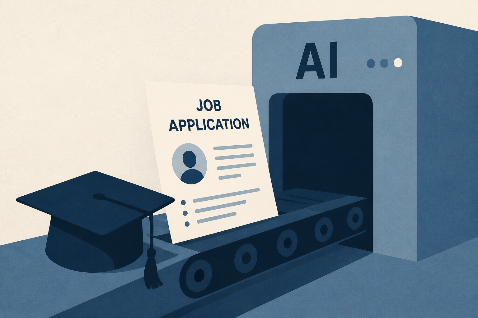 Recent college grads say AI is making it harder to get a job. Is it? : NPR