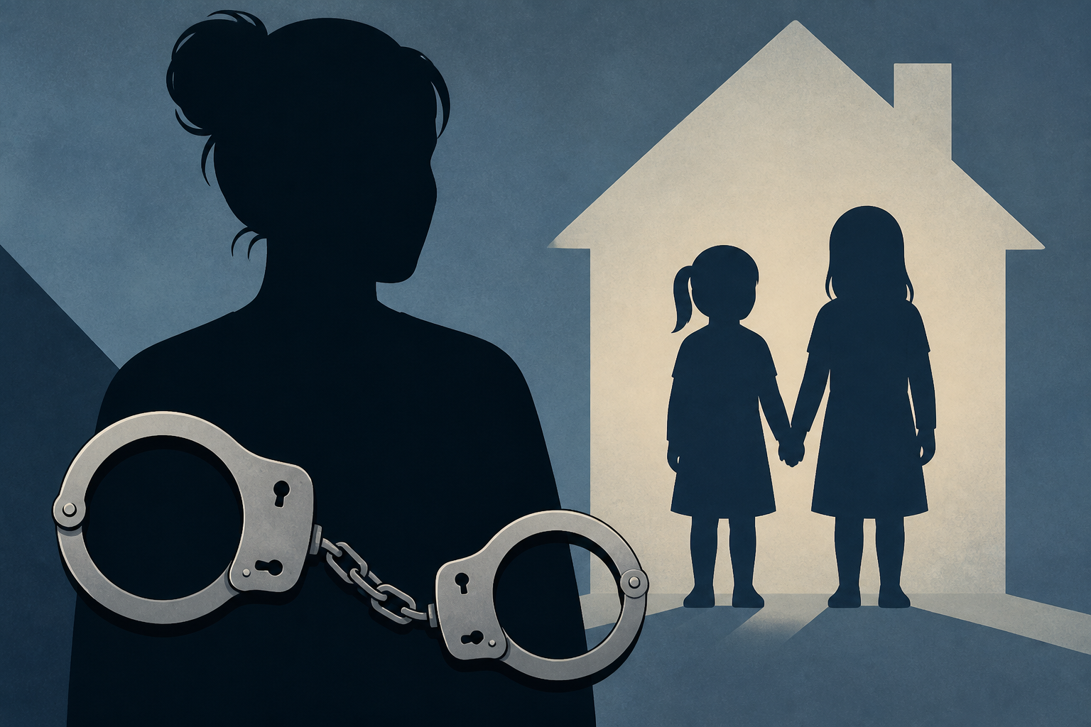Babysitter arrested, accused of kidnapping 2 young sisters, police say