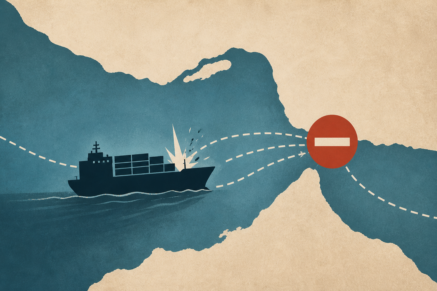 Ship attacked in Hormuz strait as Iran throttles traffic through key waterway