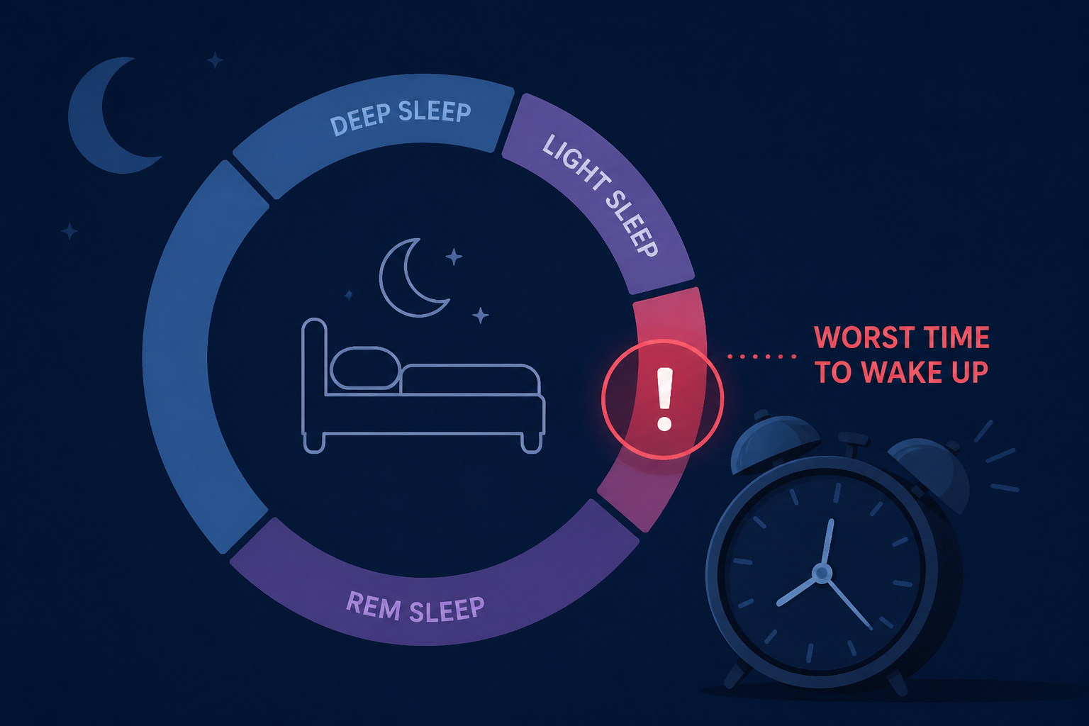 This is the worst sleep cycle to wake up during