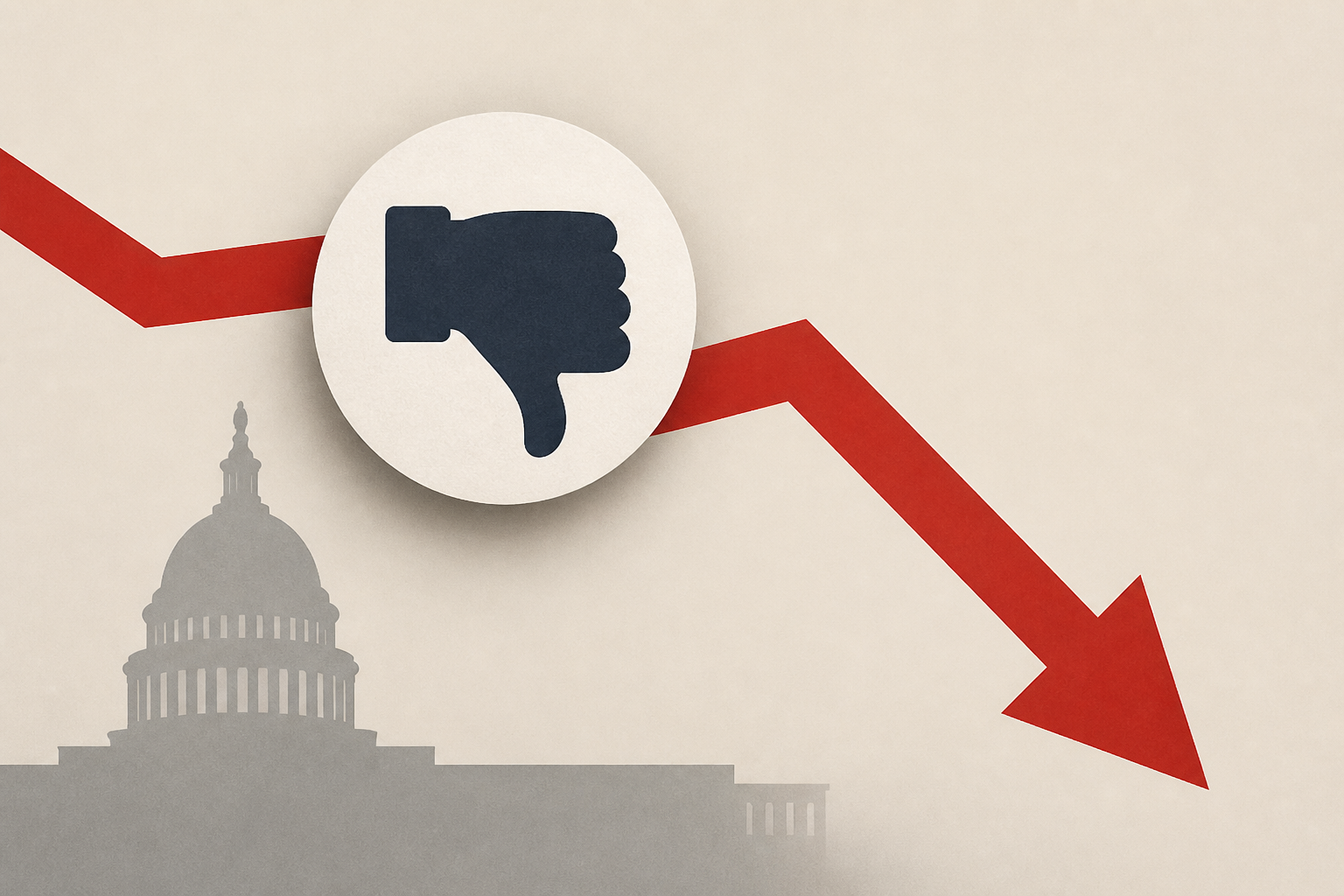 Trump’s Approval Rating Dips To Second
