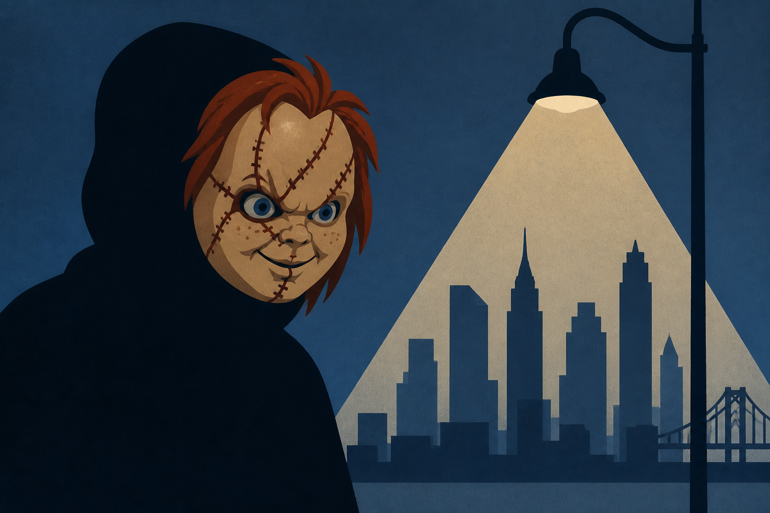 'I was going to fight': Woman recalls creepy encounter with man wearing Chucky mask in Philadelphia