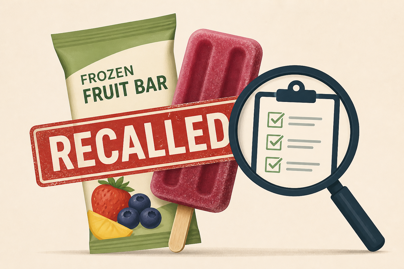 Outshine frozen fruit bars recalled. How to check yours
