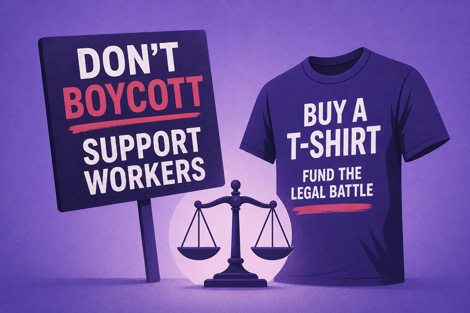 Don't boycott Grand Theft Auto 6, say workers fired by Rockstar - buy a T-shirt to help fund the legal battle instead