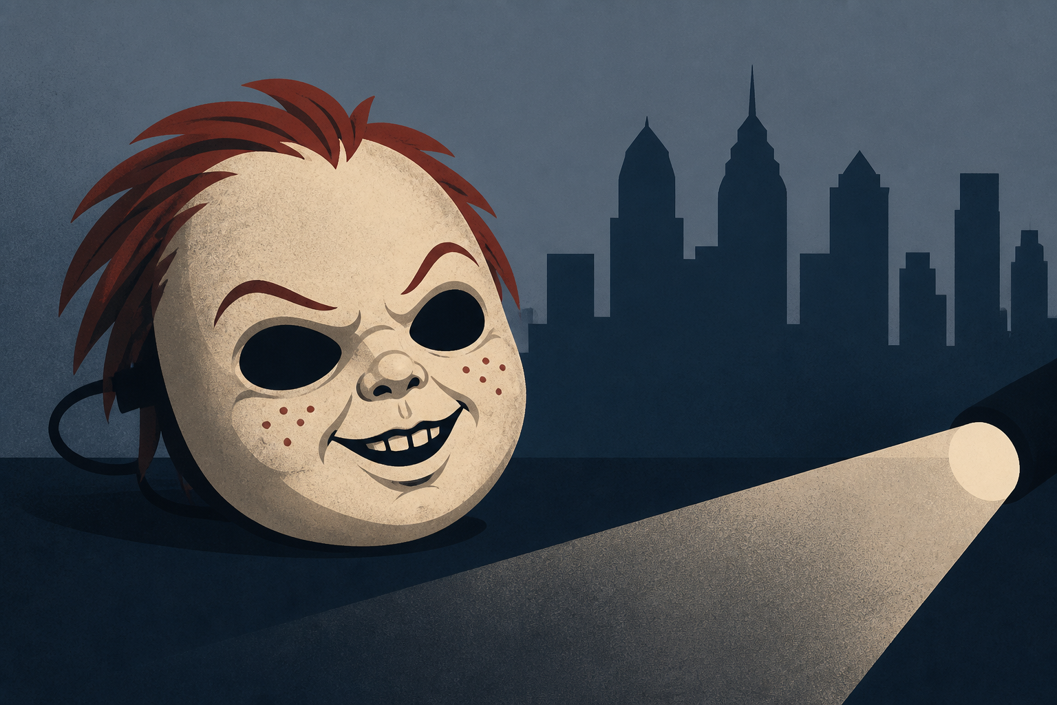 Suspect wearing 'Chucky doll' face mask accused of terrorizing people in Philadelphia: Police