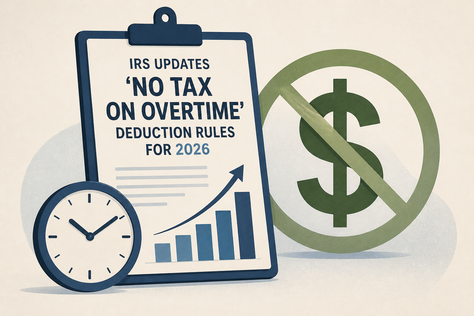 IRS updates ‘no tax on overtime’ deduction rules for 2026