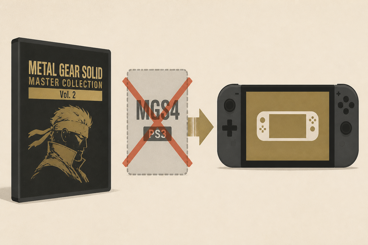 Metal Gear Solid Master Collection Vol. 2 has apparently removed MGS4's PS3 on Nintendo Switch 2 and Switch