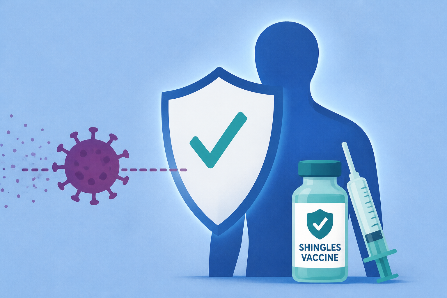 Dr. Roach: Shingles patient doesn't experience pain due to vaccination