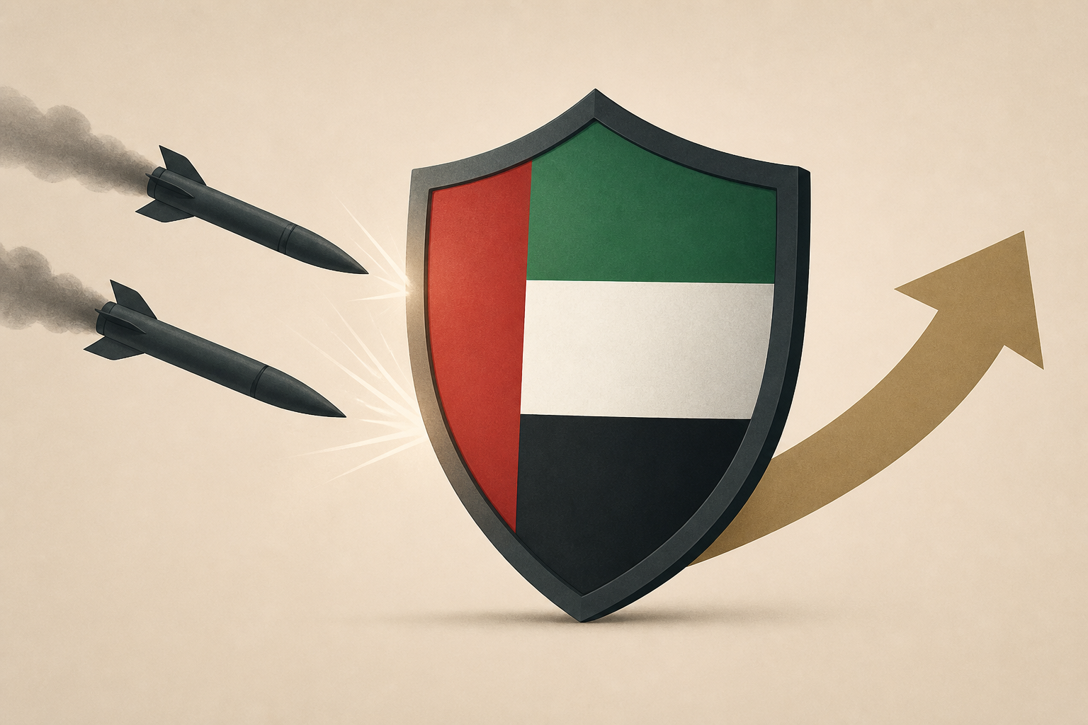 'Ready to deal with any threats': UAE vows response after Iran fires two missiles