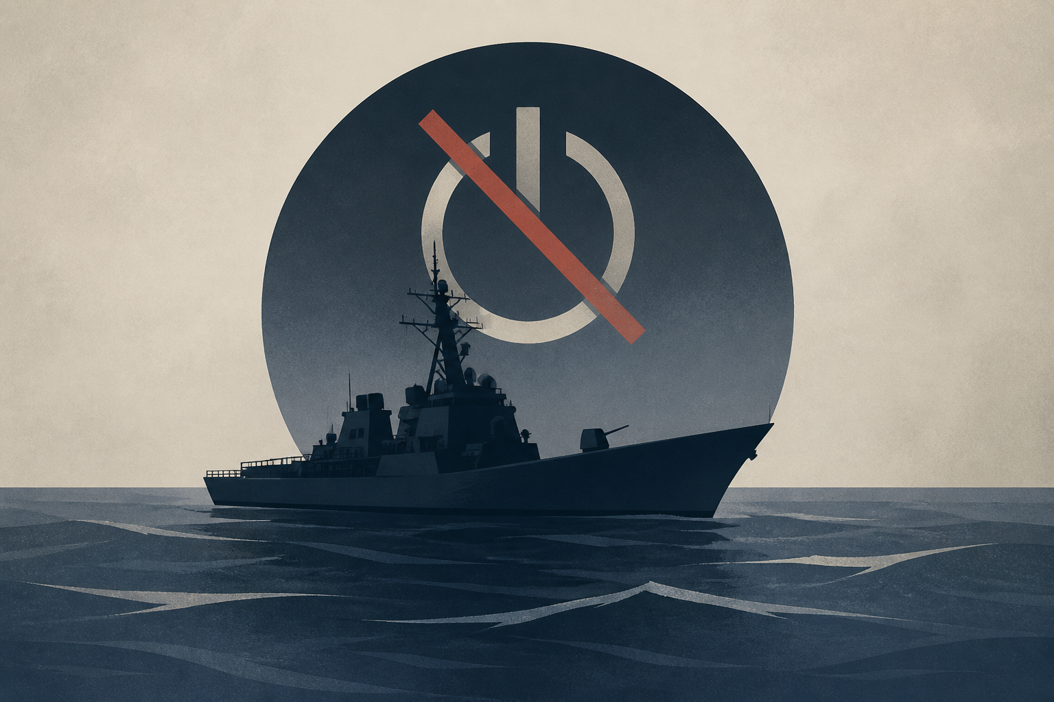 USS Benfold, Navy destroyer, went days without power in the South China Sea