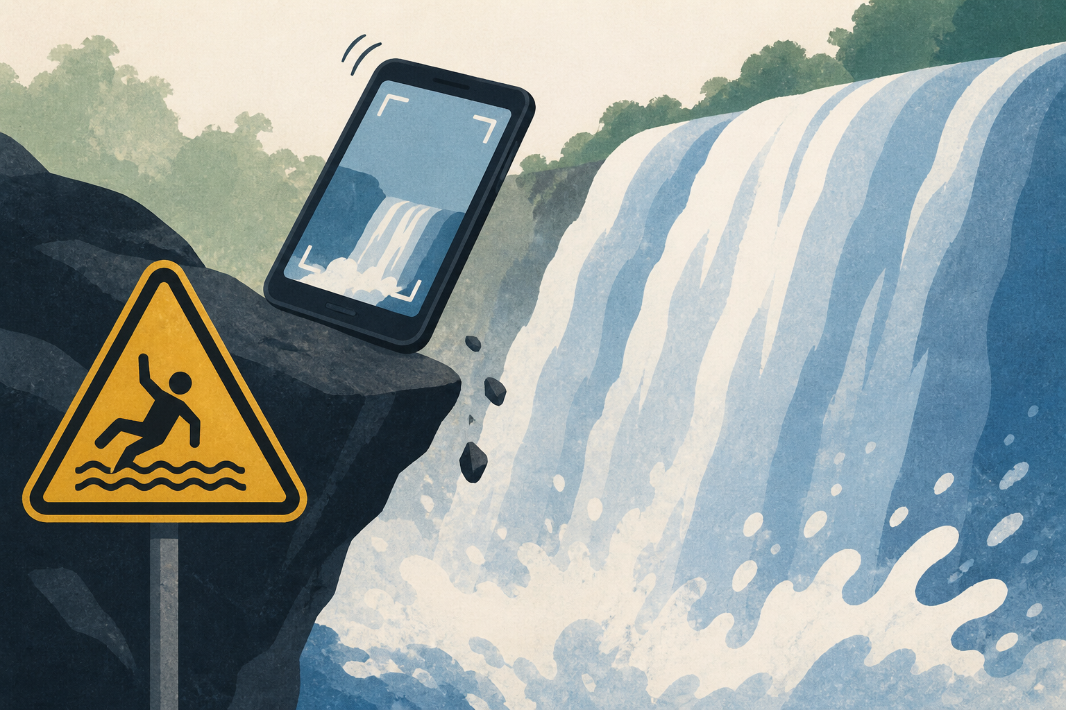 Tourists washed away at popular Thailand waterfall while taking selfies