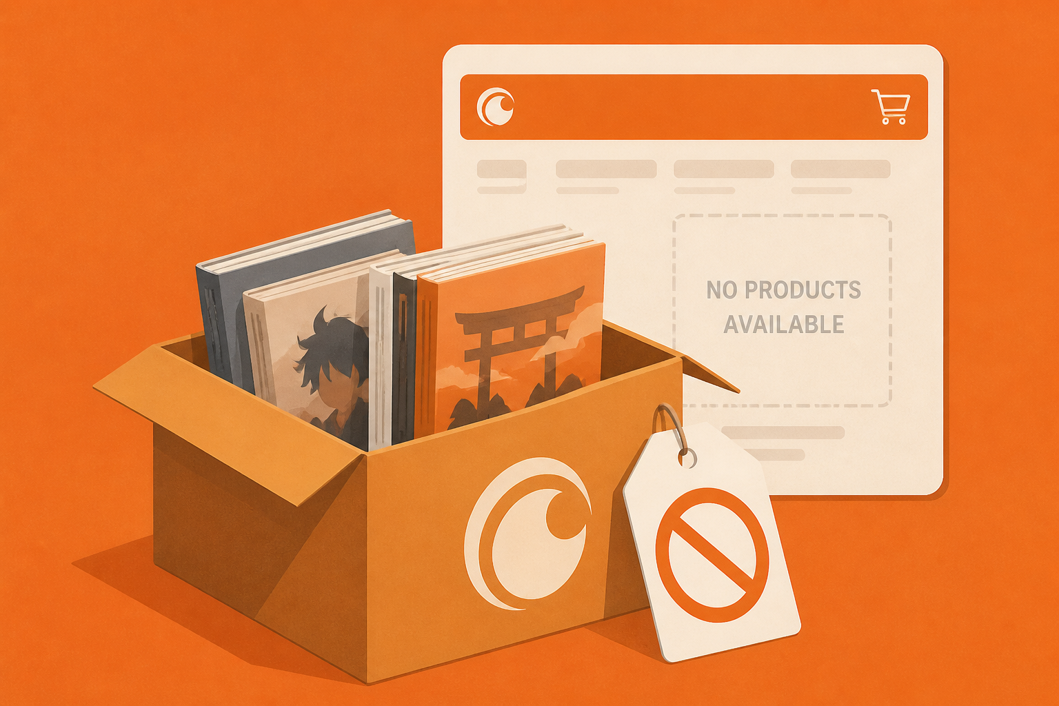 Crunchyroll Store Removes Physical Manga, Light Novels