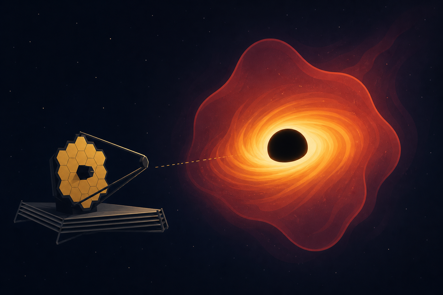 James Webb Space Telescope Discovers New Type Of Star Powered By Black Holes Instead Of Fusion
