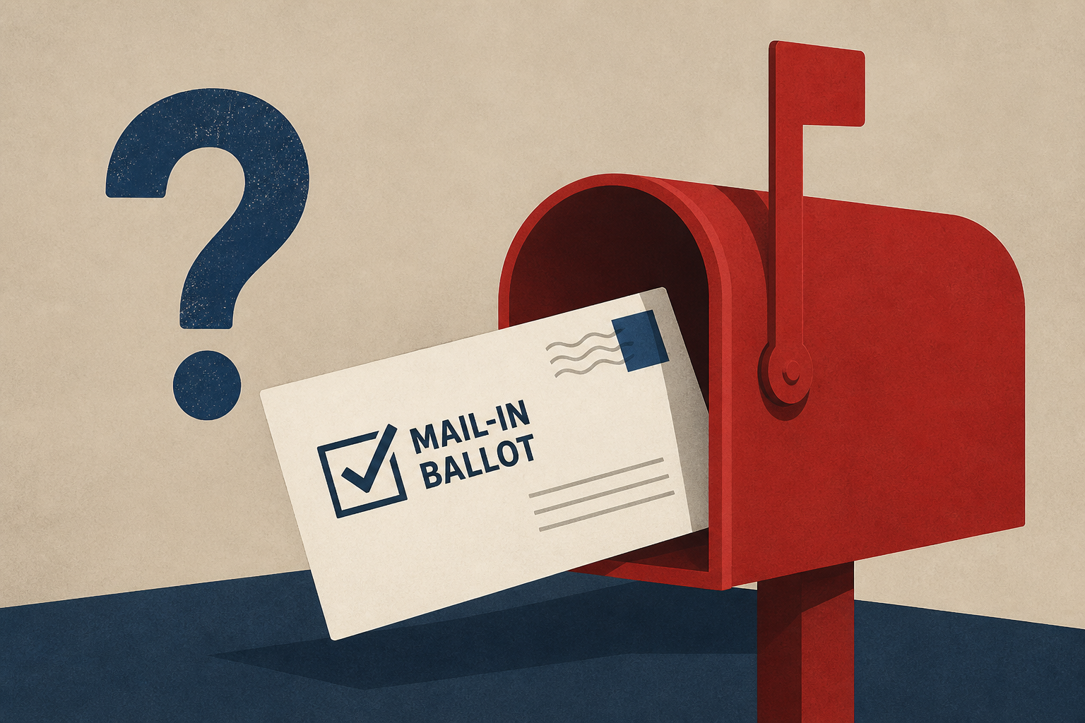 Trump votes by mail after calling ballots 'inherently corrupt'