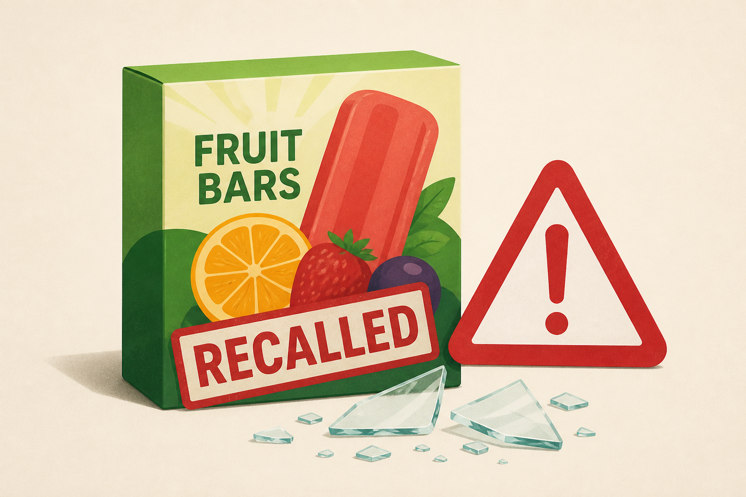 Outshine fruit bars recalled for possible glass contamination