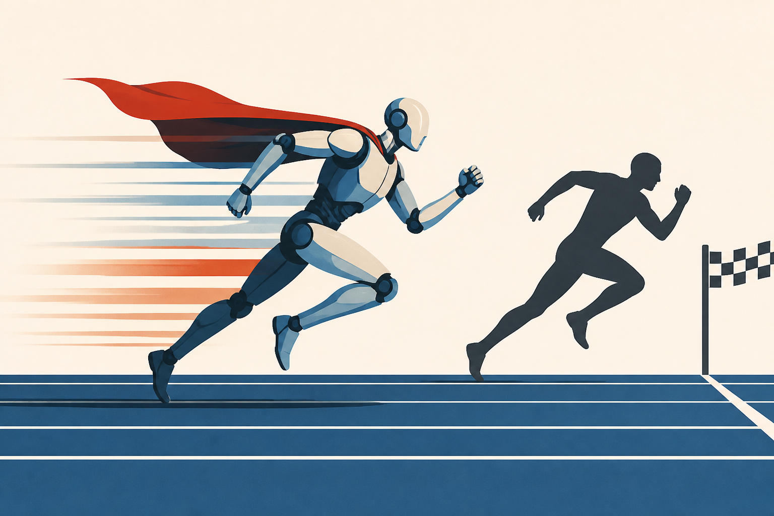 'Superman' robot allegedly outruns Usain Bolt in uncanny video