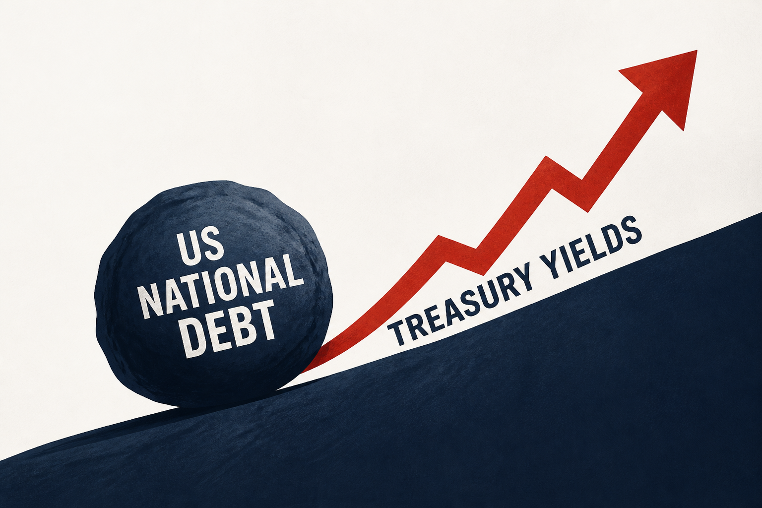 Growing US national debt drives Treasury yields to historic highs