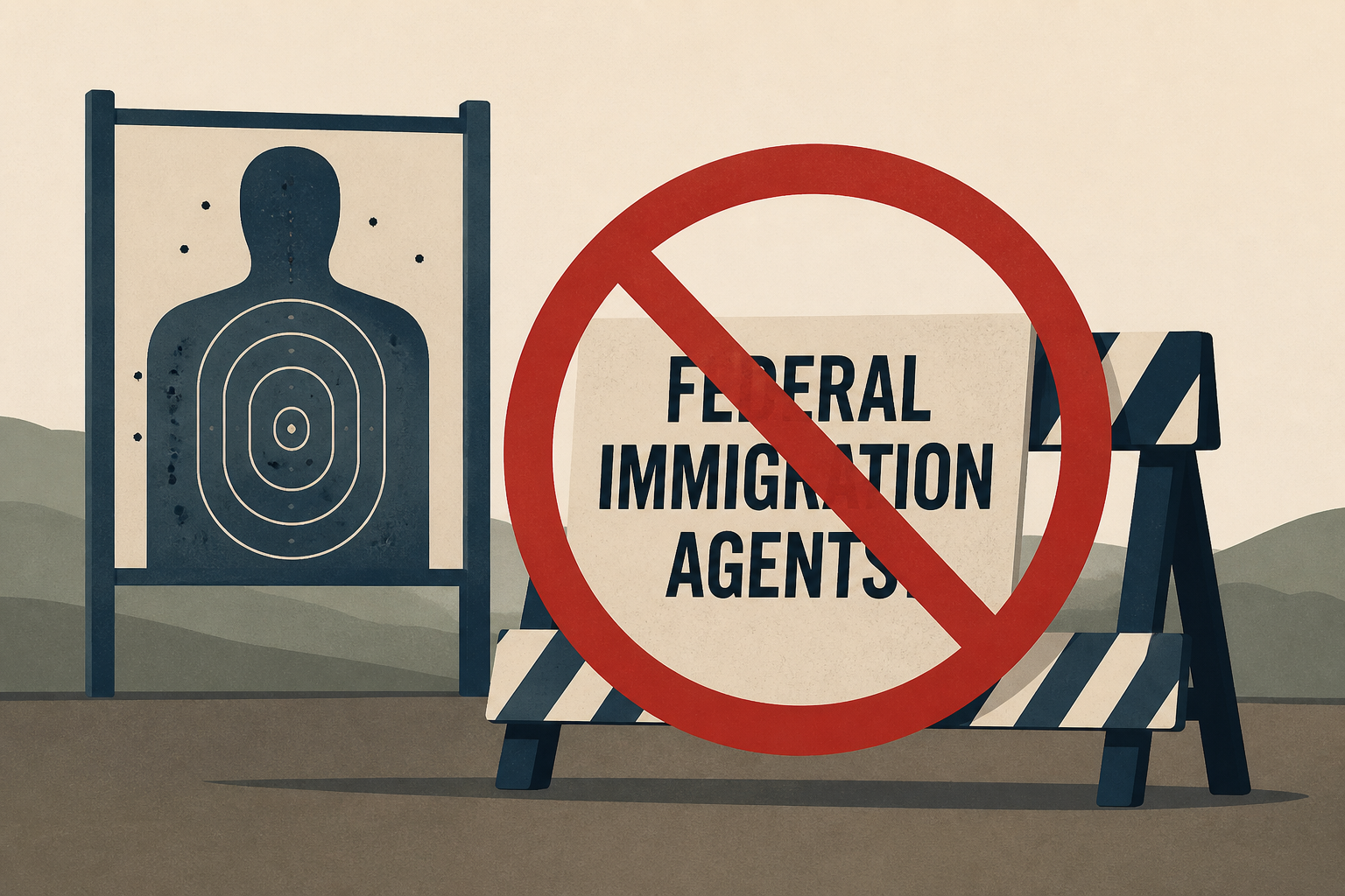 County votes to stop letting federal immigration agents train at firing ranges