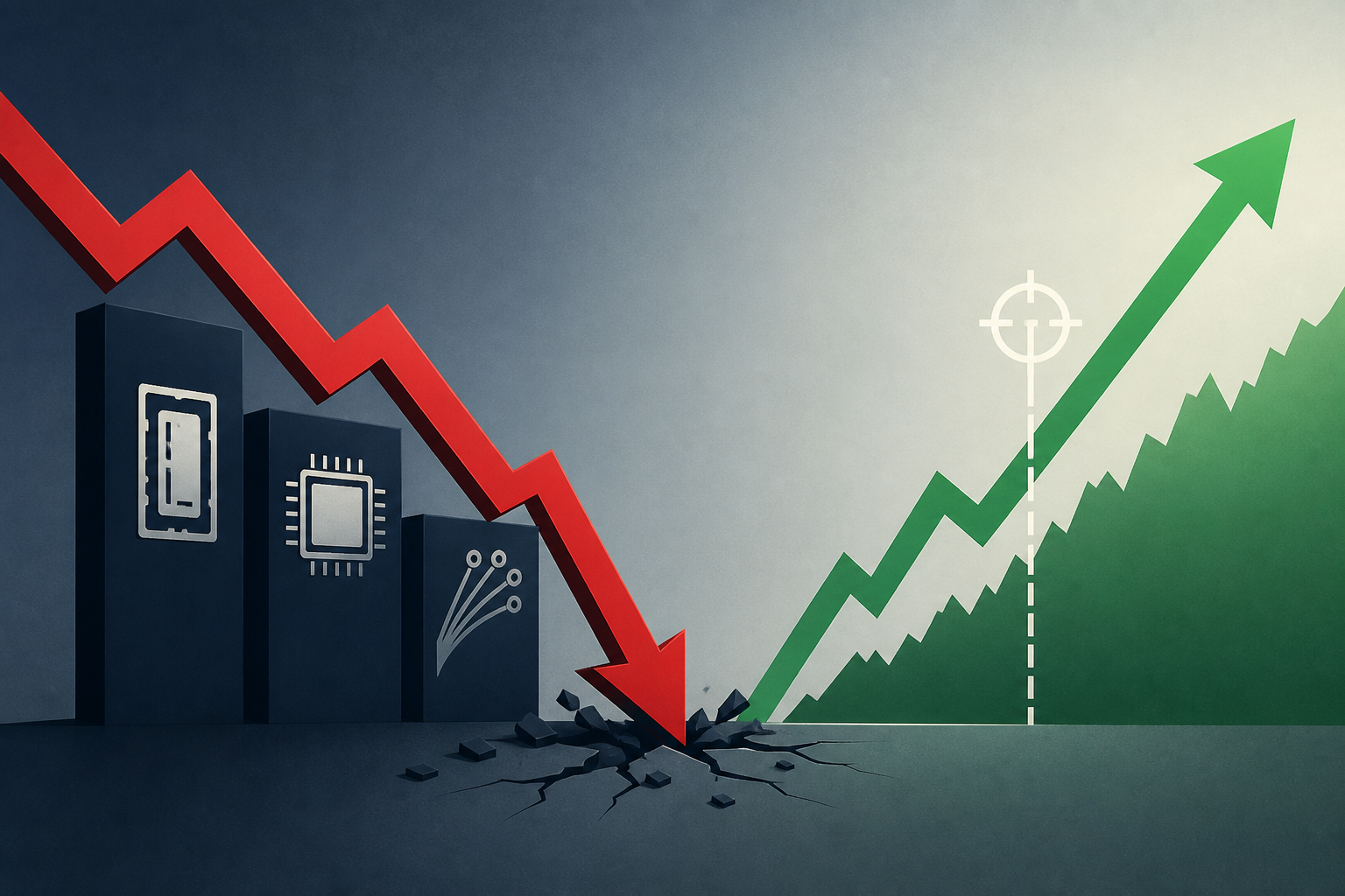 Dow Jones Futures: Sandisk, Micron, Credo Lead Painful AI Losses; Market Rally Near Key Test