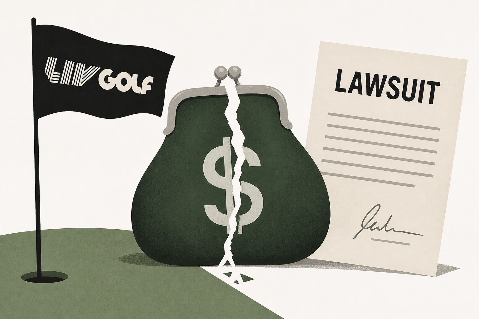 LIV Golf cuts purses, faces lawsuits as it prepares for season finale