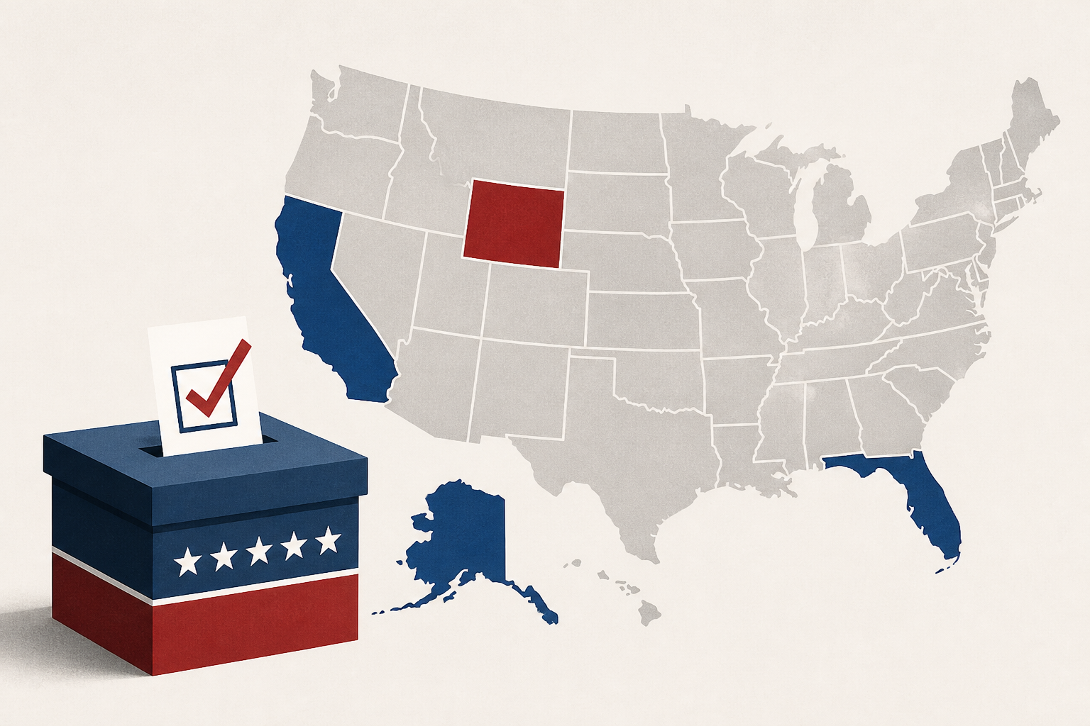 Live updates: Election results in Florida, California, Alaska and Wyoming